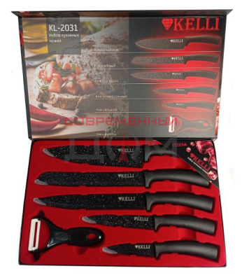 Набор ножей KELLI KL-2031